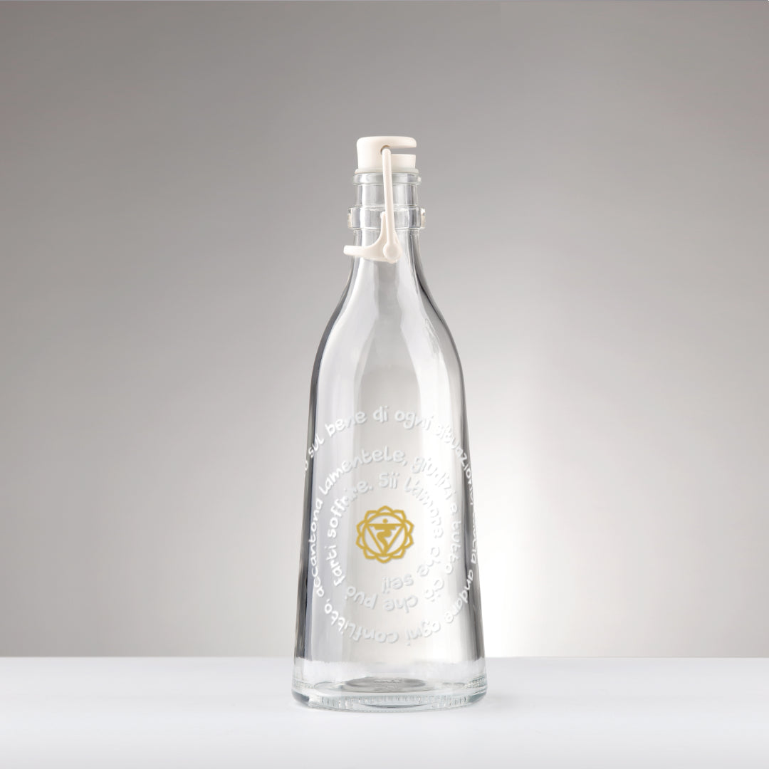 Bottiglia per acqua in vetro 720 ml tappo meccanico – Tappiebottiglie