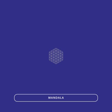 BOTTIGLIA BLU 75 cl  FOCUS MANTRA + CHAKRA MANIPURA