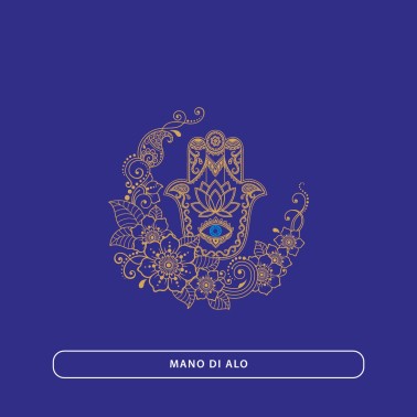 BOTTIGLIA BLU 75 cl MANO DI ALO