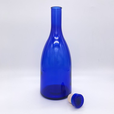 BOTTIGLIA BLU PER ACQUA SOLARIZZATA 1 litro SENZA IMMAGINI