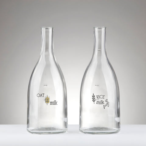 Bottiglia di vetro 1 litro ORTENSIA - TAPPO INCLUSO – Tappiebottiglie